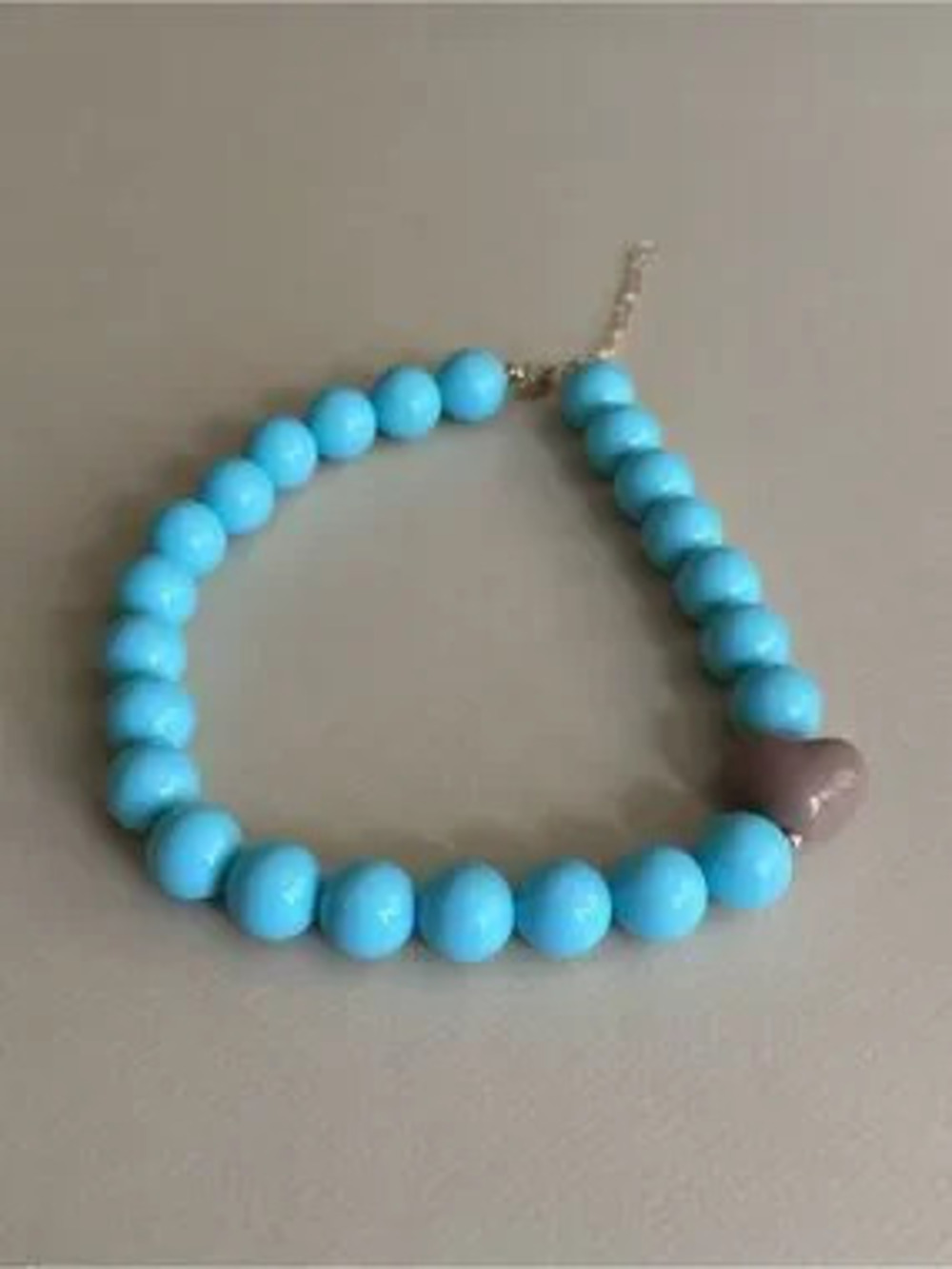 Boho?heart Beaded Necklace N2335